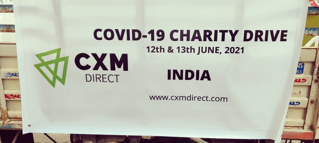 CXM Direct भारत में COVID प्रभावित समुदायों तक पहुंचता है