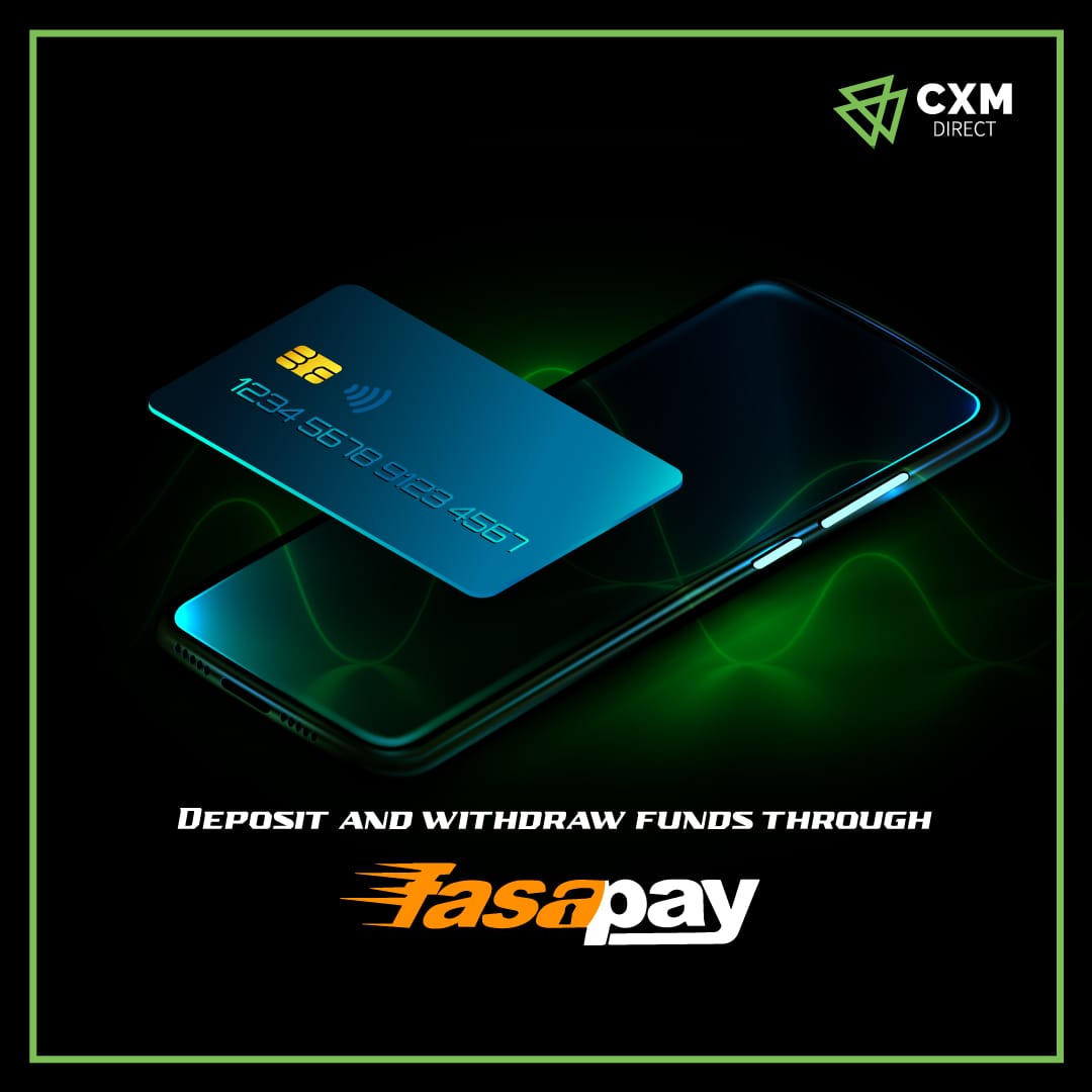 CXM Direct में FasaPay मनी ट्रांसफर की सुविधा शामिल है।