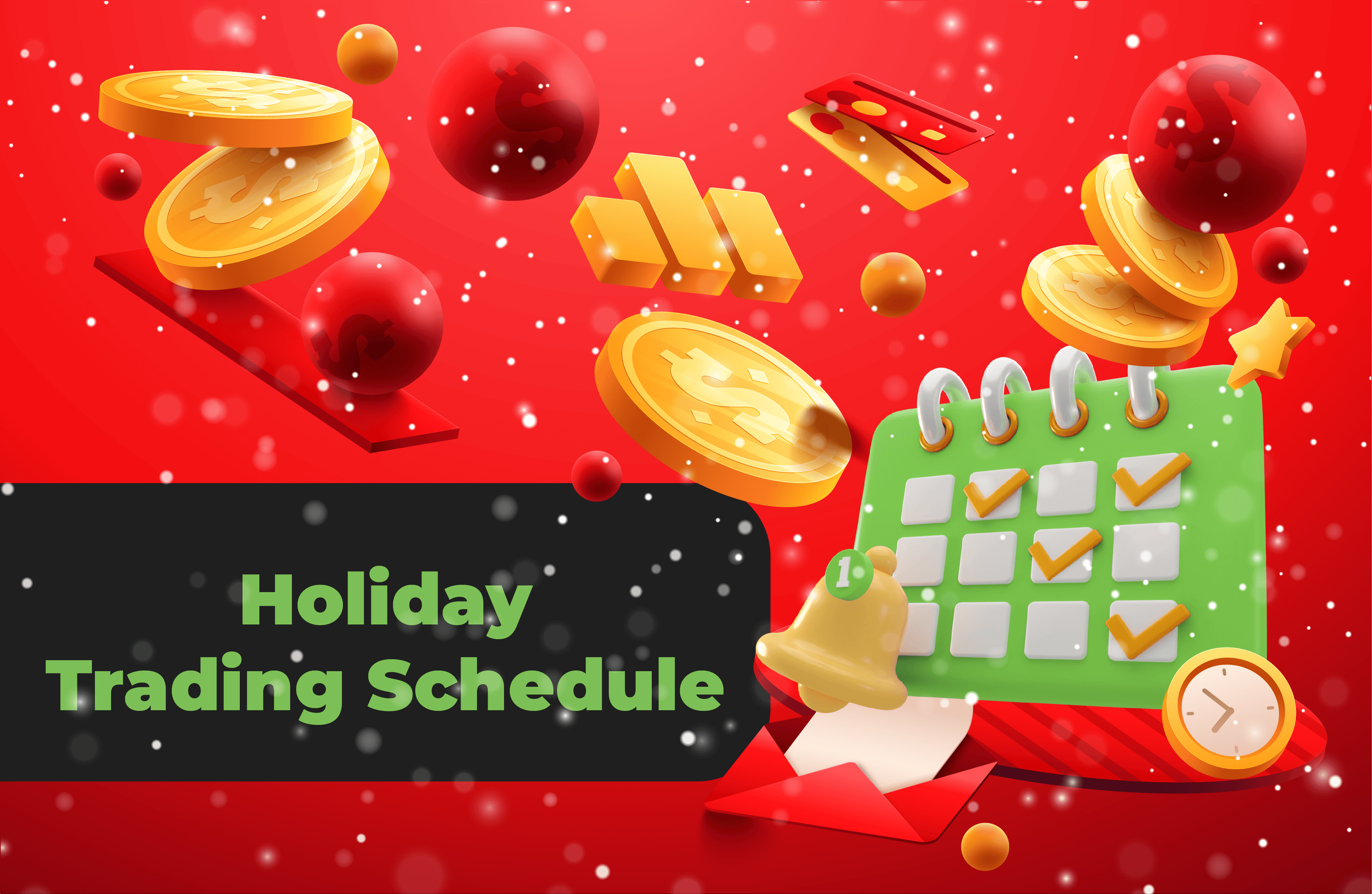 CXM Jadwal perdagangan langsung liburan mendatang!