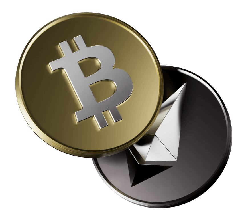 Ilustrasi trading mata uang kripto